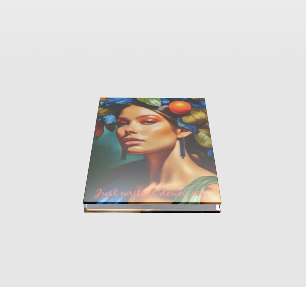 “Girl with Orange Eyeshadow” Journal
